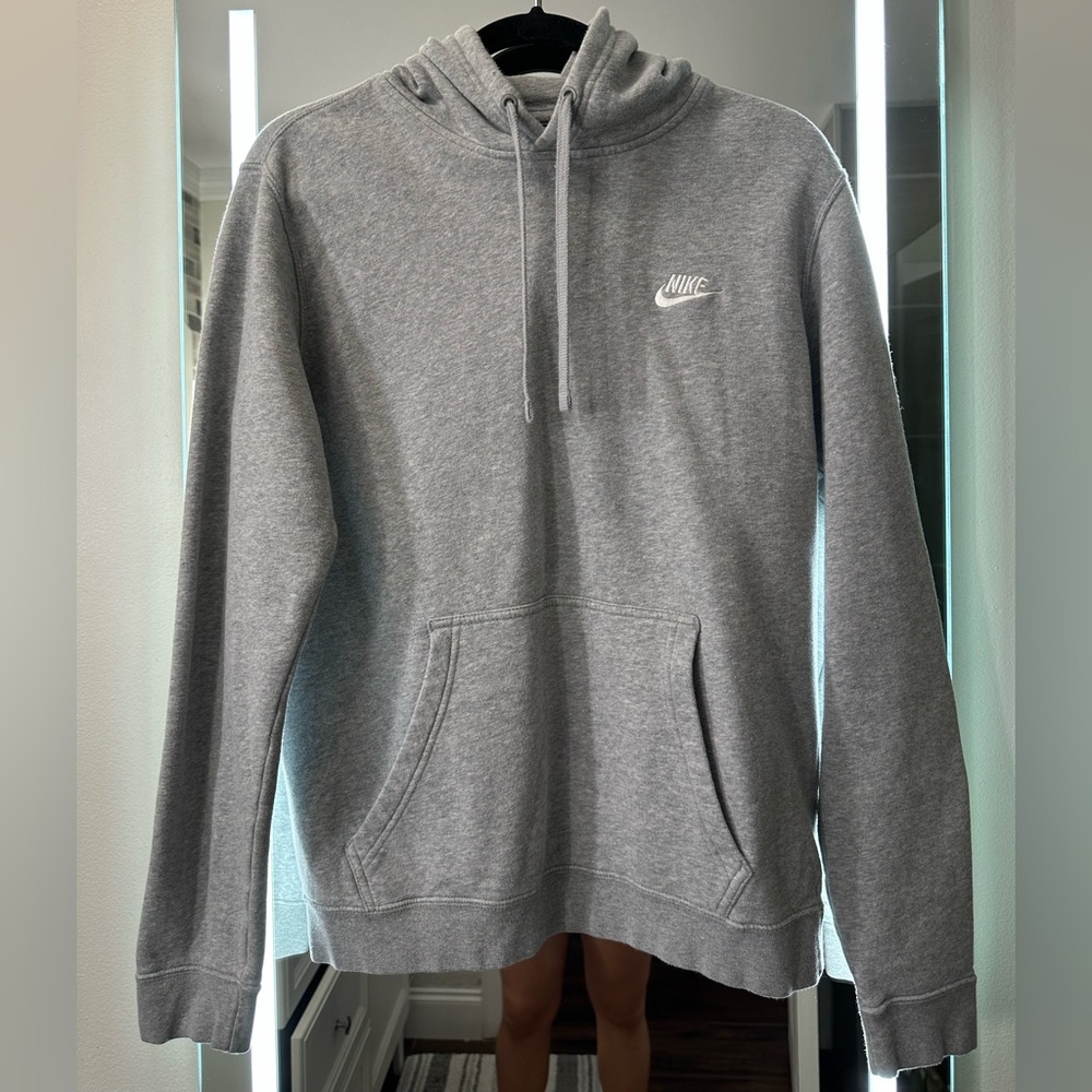Classic Nike - Grey/Gray Hoodie Long Sleeve